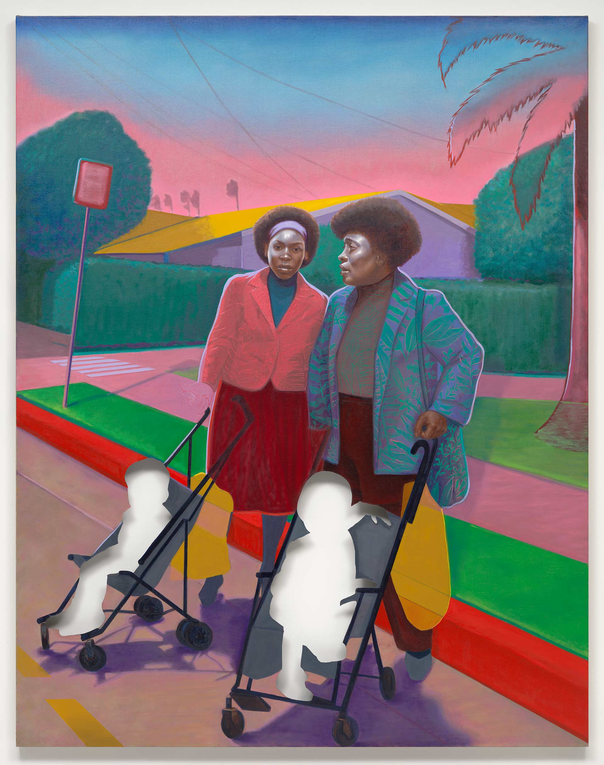 Titus Kaphar
From a Tropical Space, 2019
Oil on canvas
90 x 70 inches