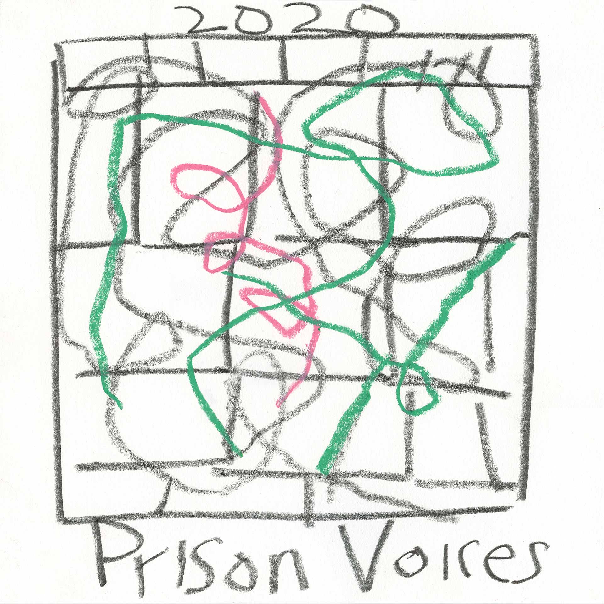 Stanley Whitney
2020 Prison Voices, 2020
Crayon and graphite on paper
10 ¼ x 10 ¼ inches