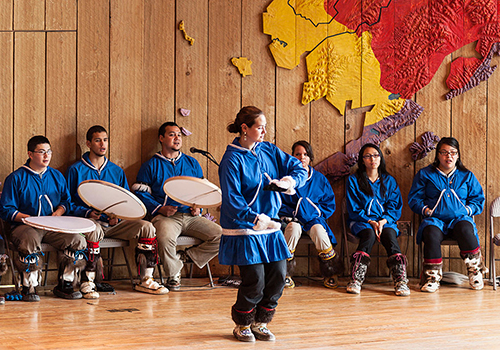 Performances and interactive events at the Alaska Native Heritage Center bring the state’s traditional culture to life © John Greim / LightRocket via Getty Images