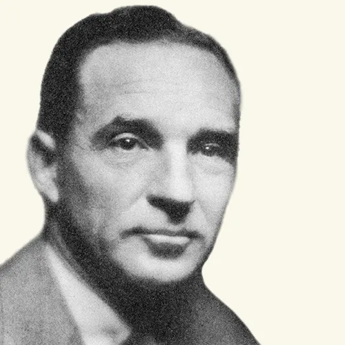 B&W portrait of Edsel Ford